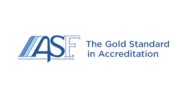 AAAASF accredited surgical facility
