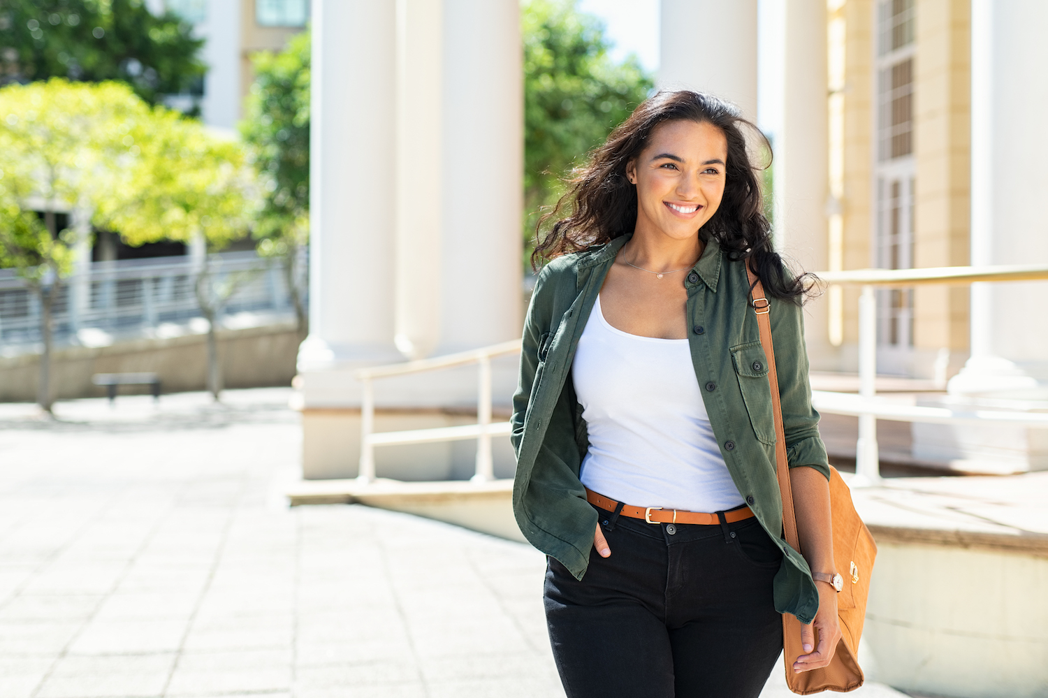 A female that is excited because she became an egg donor