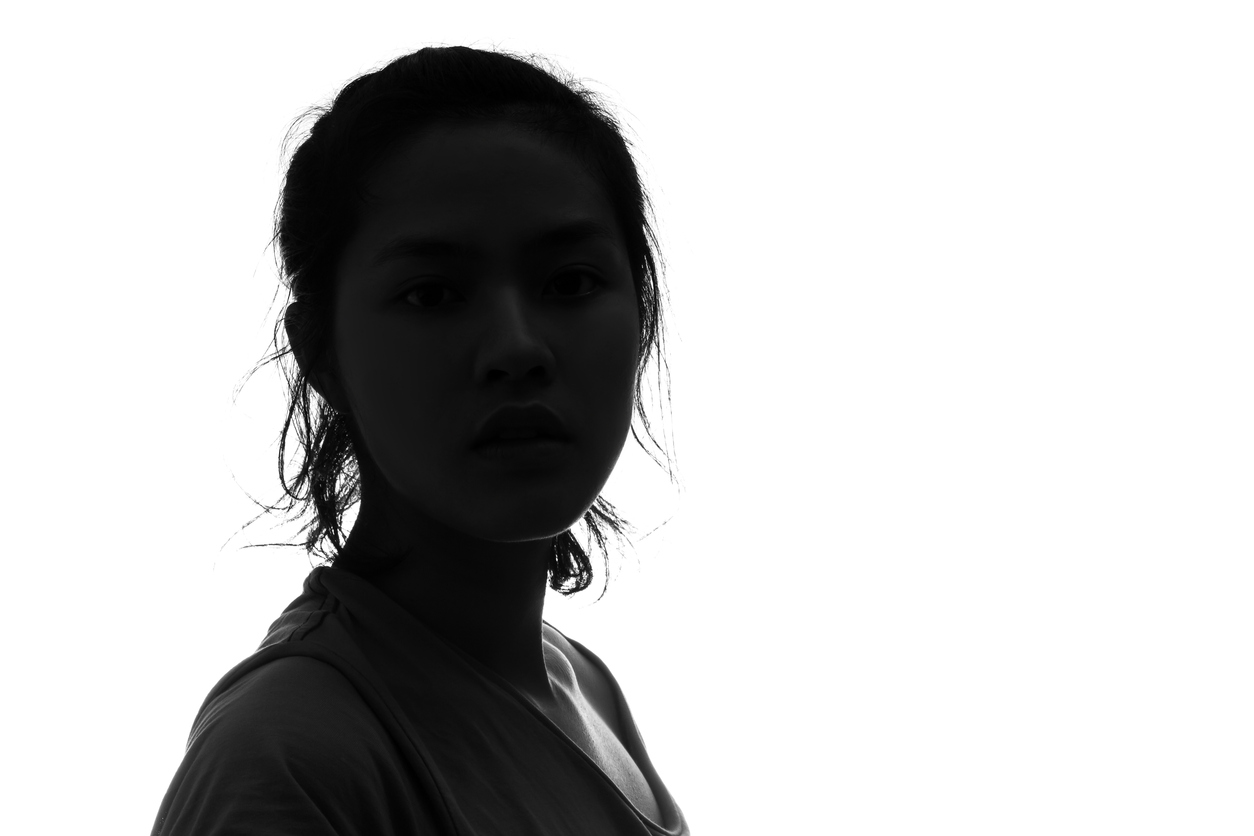 An anonymous female