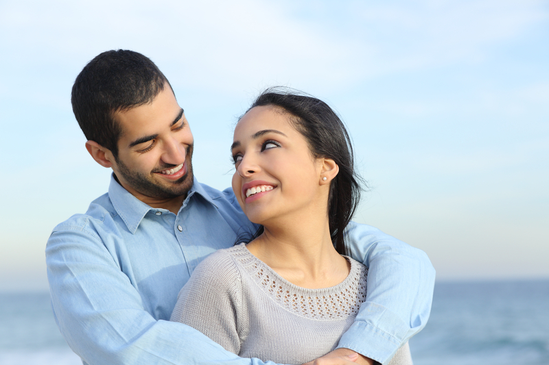 Couple near a body of water