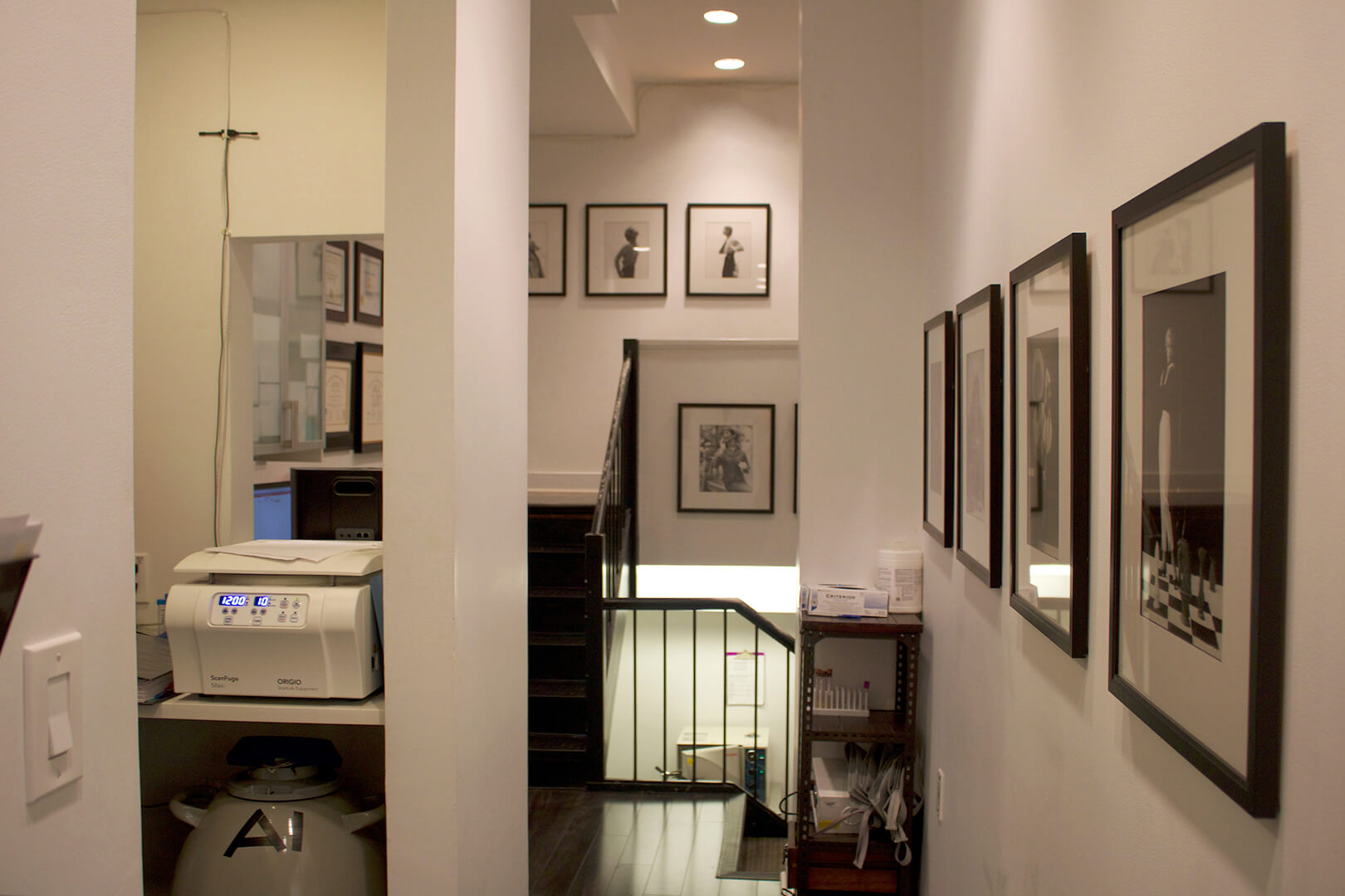 Laboratory interior
