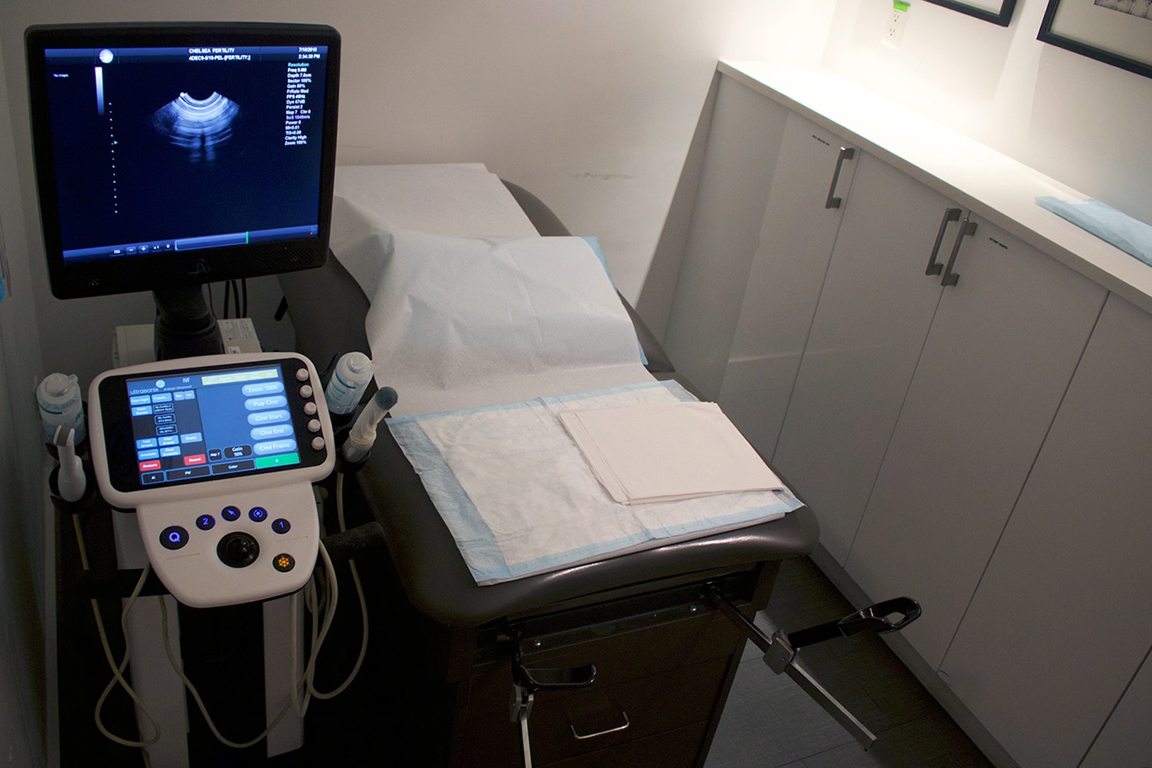 Operating and treatment area
