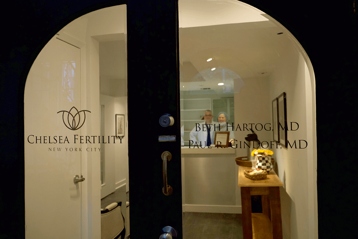 Chelsea Fertility NYC office entrance
